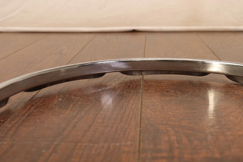 Aro de tambor de acero Ludwig 13" 8 orejetas años 90 #2 Foto 4 de 4