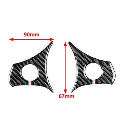 Steering Wheel Multifunctional Panel Cover Trim For Alfa Romeo 159 Brera Spider