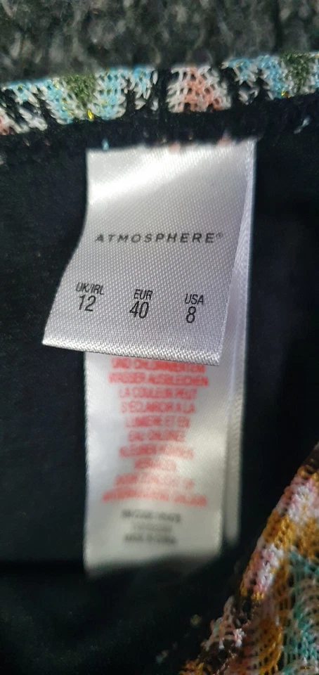 ATMOSPHERE Ladies UK12 Multi-Colour Bikini Bottoms Swimming One Piece  - Image 4 of 4