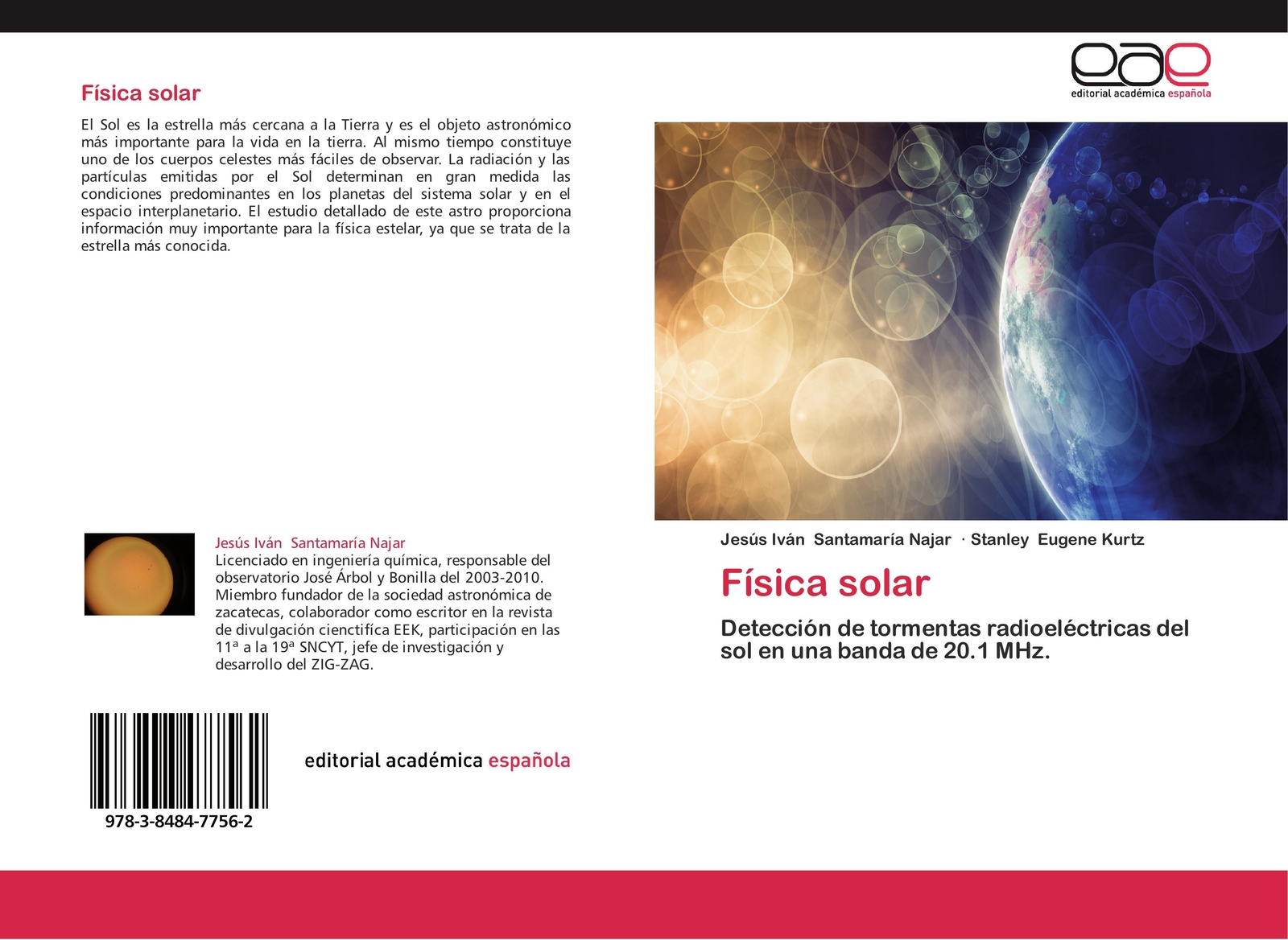 Física Solar Jesús Iván Santamaría Najar (u. A.) Taschenbuch Paperback