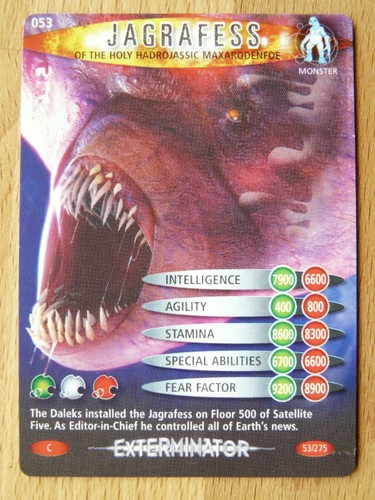 DOCTOR WHO Battles In Time Trading Cards EXTERMINATOR 1 to 273 COMMON & RARE BBC - Picture 25 of 140