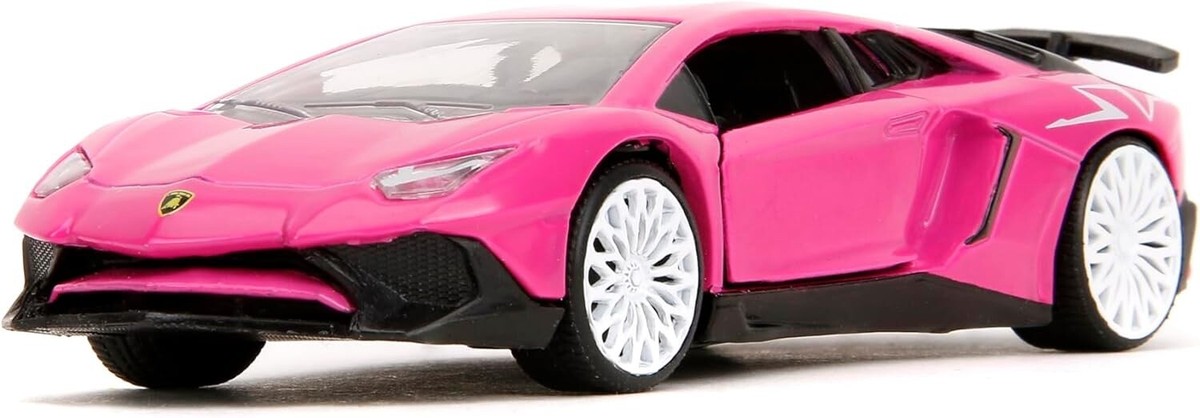 Jada 1:32 Pink Slips Lamborghini Aventador - Hot Pink - 35362 | eBay