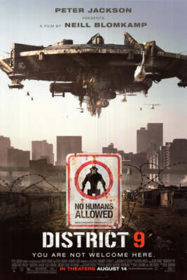 District 9 Sharlto Copley, David James Movie Poster 17 X 12