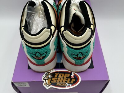 New Adidas ZX 10000 The Simpsons Krusty Burger 2021 Size New Adidas ZX 10000 The Simpsons Krusty Burger 2021 Size