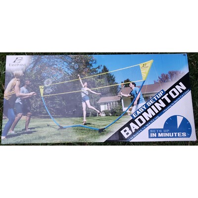 EastPoint Sports Easy Setup Badminton Outdoor Game Set