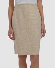 Calvin Klein Women's Beige Pencil Skirt Size 2