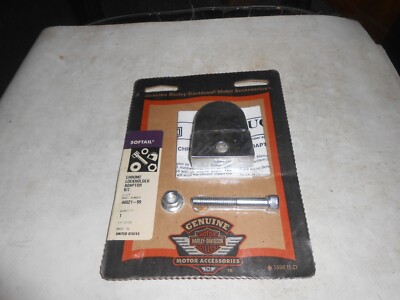OEM Genuine Harley Davidson Chrome LOCK HOLDER Adaptor Kit 46521