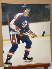 1980's NHL Dale Hawerchuk Winniepg Jets 8x10 Glossy