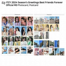 ITZY 2024 Season's Greetings Best Friends Forever Official MD Benefit Photocard