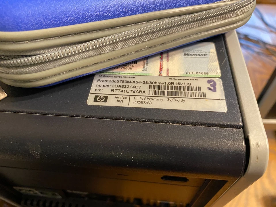 RETRO PC GAMING LAN RIG ( Win XP / Win 7 Pro with over 45 multiplayer games!! ) - Image 2 of 4