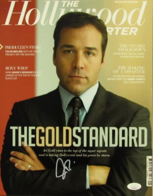 Jeremy Piven Autographed 11x14 Magazine Photo Entourage ARI GOLD ''The Agent'' JSA