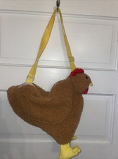 Chicken Purse Bag Zipper And Side Pocket
