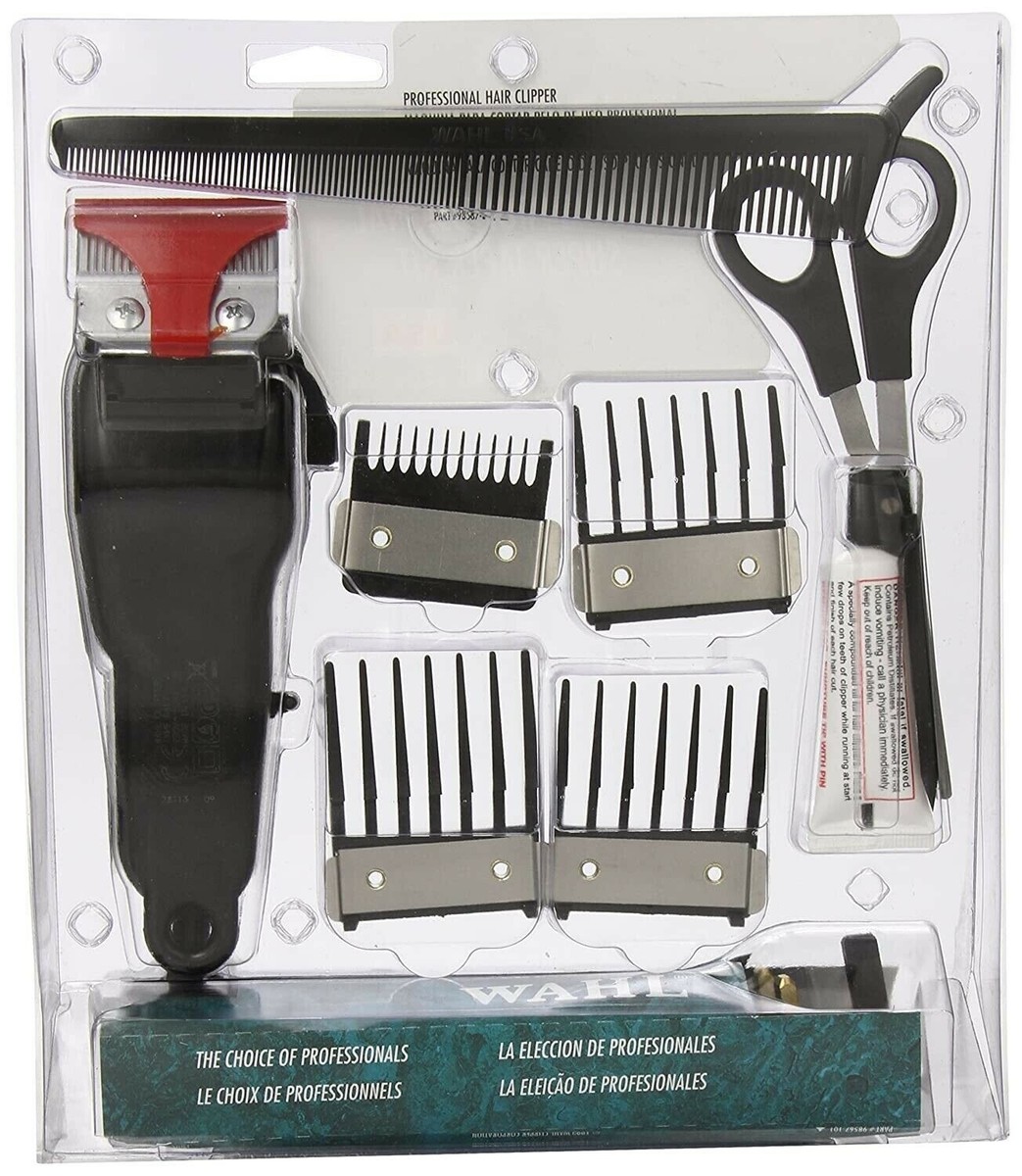 Wahl 8467 Deluxe Professional Super Taper Hair Clipper Corded Kit