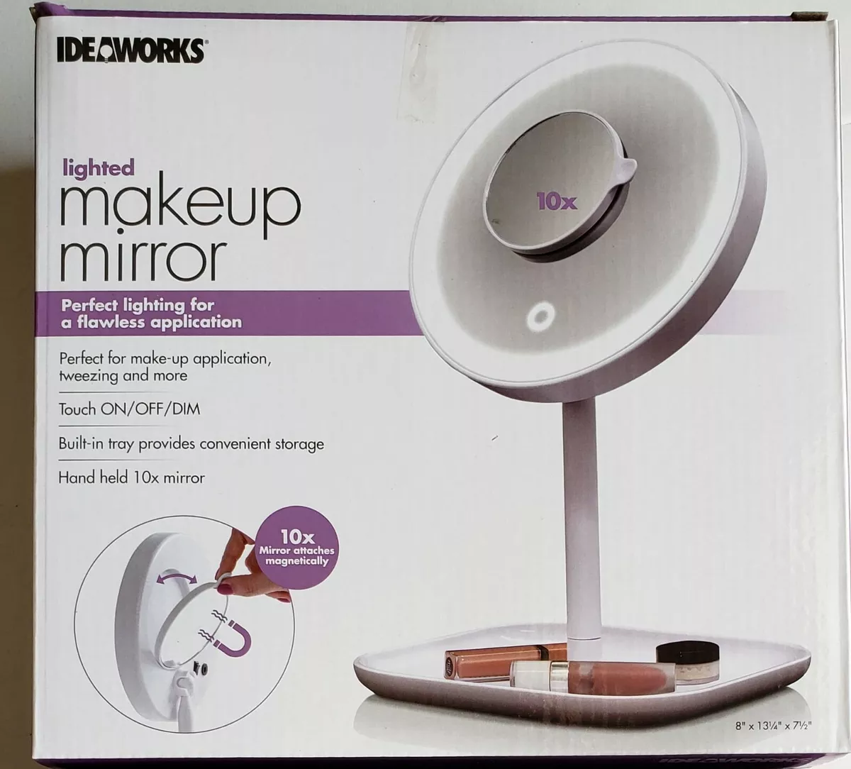 Ideaworks light 2024 up makeup mirror