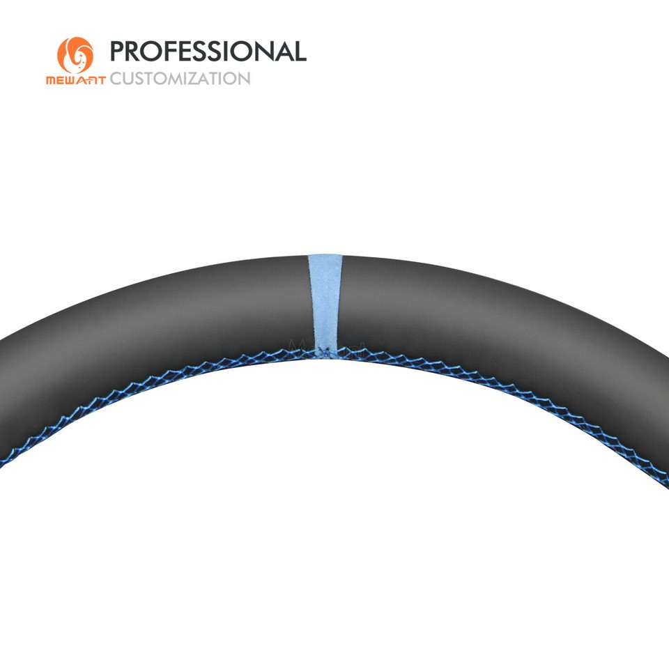 Coprivolante MEWANT In Pelle Microfibra Bianca Per BMW I3 (2013-2022), Compatibile Con Riscaldamento