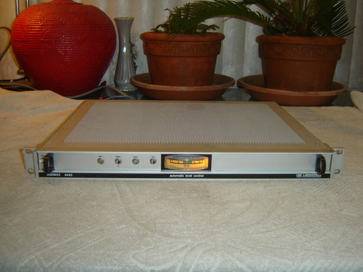 CBS Audimax 4440, Compressor Limiter, Vintage Rack | eBay CBS Audimax 4440, Compressor Limiter, Vintage Rack | eBay