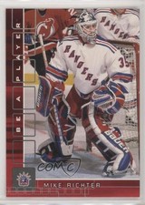 2001-02 ITG Be A Player Memorabilia Ruby 172/200 Mike Richter #222 v5u