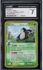 Pokemon CGC 7 Snorlax Delta Species Reverse Holo Dragon Frontiers 10/101 2006
