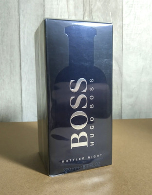 HUGO BOSS Bottled Night - Eau de Toilette Natural Spray - 200ml EDT - Neu & Ovp