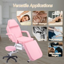 Massage Salon Tattoo Chair With Two Trays