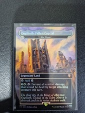 (Foil) (Extended Art) Osgiliath, Fallen Capital | Commander: LOTR #368 | MTG