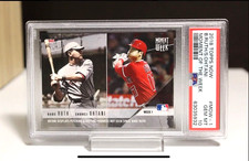 Babe Ruth, Shohei Ohtani #MOW-1 Prices | 2018 Topps Now Moment of