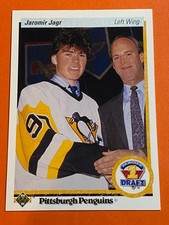 NHL, UPPER DECK, JAROMIR JAGR LW, PENGUINS, #1 DRAFT, NM, #356, SET BREAK