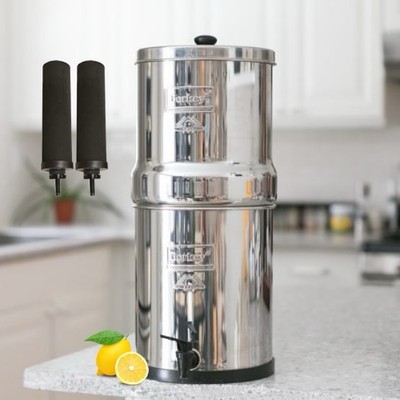 Royal Berkey 3.25g Water Filtration System - EXCELLENT CONDITION- USED Filters 
