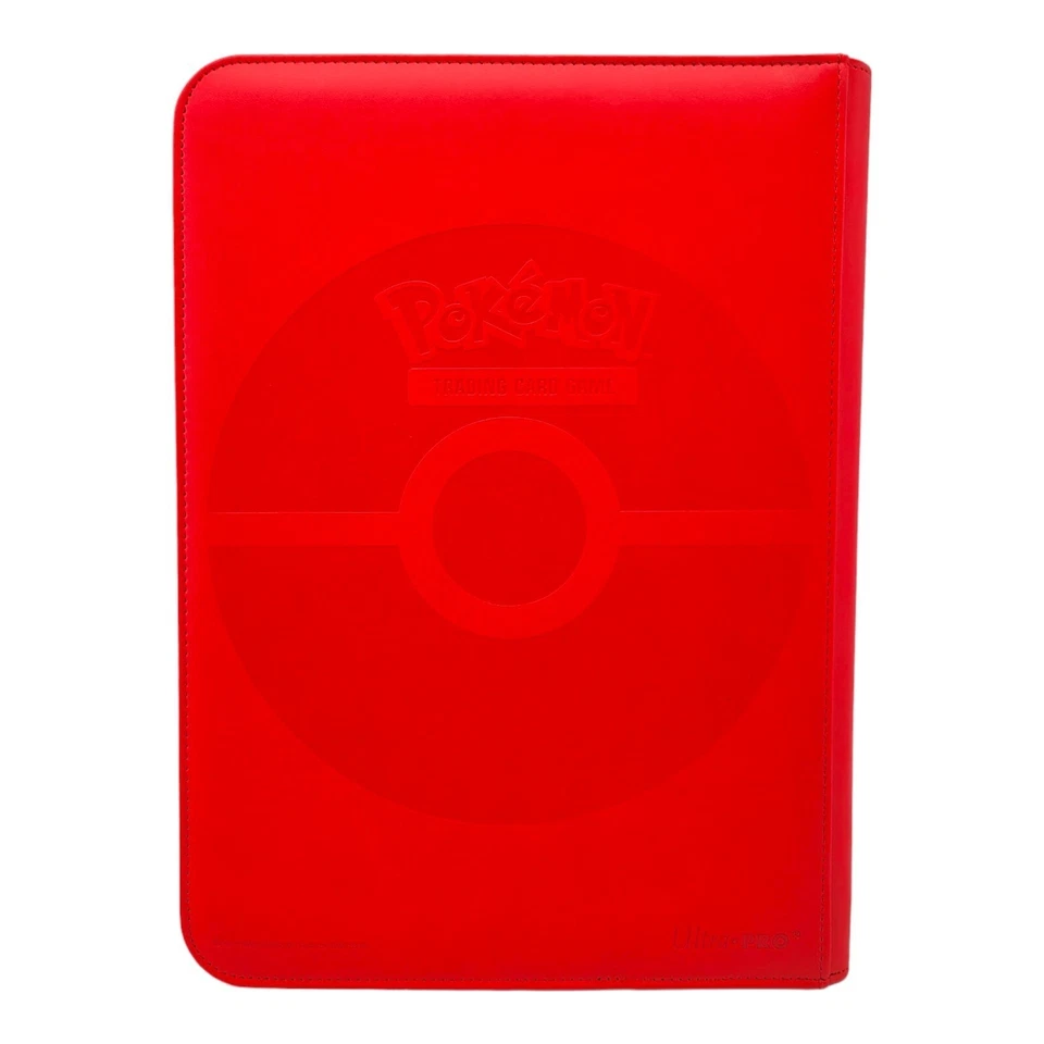 Ultra Pro Pokemon TCG Charizard 9 карманов кожаный переплет красный 360 карт емкость - Изображение 4 из 4