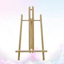 Wooden Easel Painting Setup for Kids Picture Stand Foldable Model
