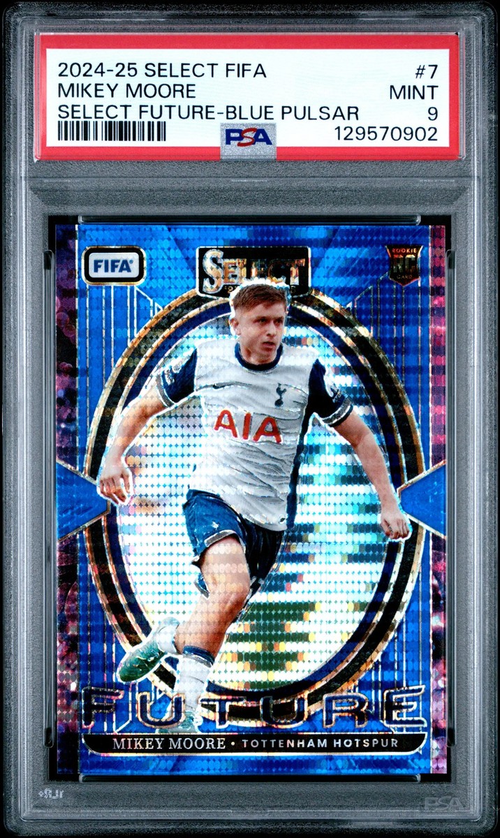 2024-25 Panini Select FIFA Select Future Mikey Moore #7 Blue