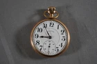 Antique 1919 Illinois 17 Jewel Gold Filled Grade 605 16s Pocket Watch - Working