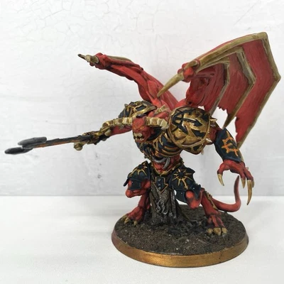 Warhammer 40k Chaos Space Marines Daemon Prince OOP 2002 Modell bemalt - Bild 1 von 4
