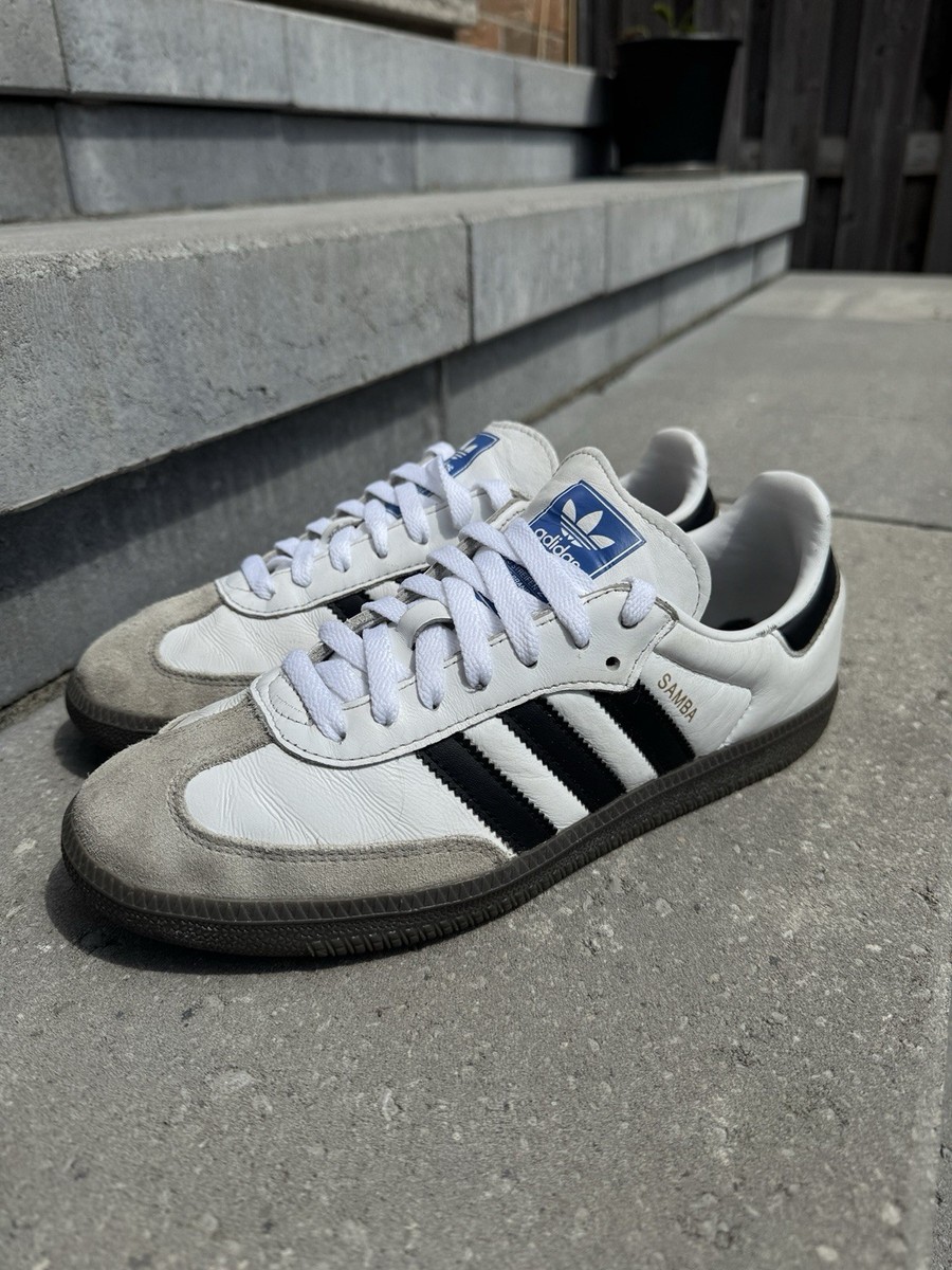Adidas Sambas Shoes Black/White Oreo Sneakers Size 8 US | eBay