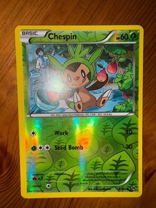 2015 Pokemon XY Breakthrough 8 Chespin
