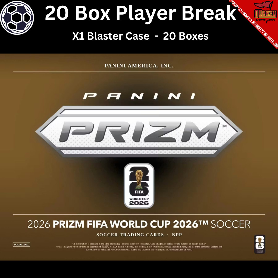 ERLING HAALAND 2026 Prizm FIFA World Cup Soccer Player Break 20 Box 1 Case 2176