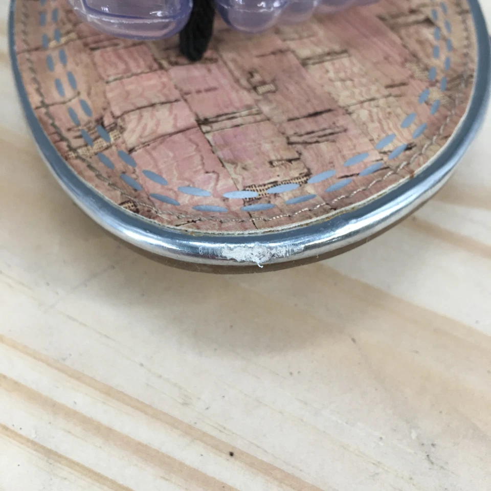 Sam & Libby Sandals Womens 9 Thong T-Strap Black Casual Comfort Low Top Flats - Image 4 of 4