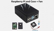 Raspberry Pi 4 Model B 8GB Starter Kit – Case & Fan – UK Stock