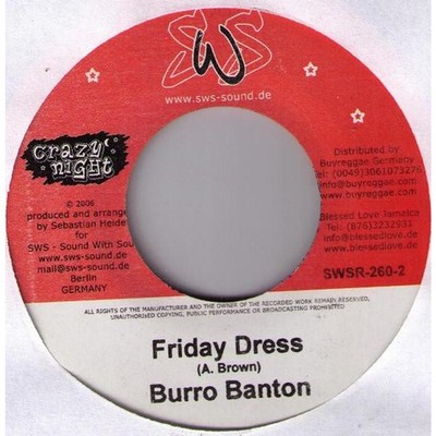 Burro Banton - Friday Dress (Vinyl 7'' - 2006 - DE - Original)