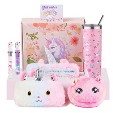 Unicorn Valentine's Day Gifts Set for Girls Kids Toys Birthday Gift Box for T...