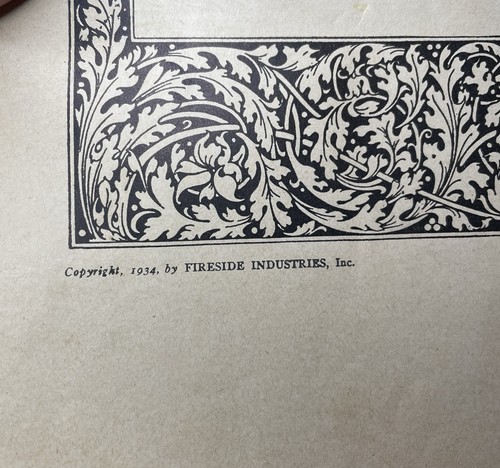 Vintage Home Art & Crafts Lessons 1934 Fireside Ind Make Money at Home books - Picture 2 of 14