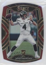 2020 Panini Select Club Level Maroon Prizm Die-Cut James Morgan #284 01l2