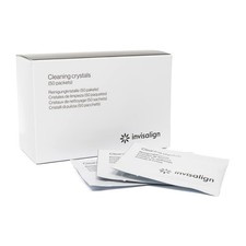 INVISALIGN Cleaning Crystals for Clear Aligners and Retainers, 50 Packets 