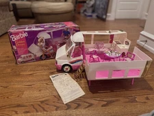 RARE 1992 Barbie ✨Golden Dream✨ Motor Home Vintage Mattel #2555 w Gold Accents💖