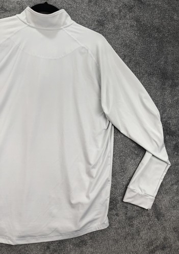 Swannies Pullover Mens Large Crescent Farms Golf Club Quarter Zip Golf Shirt - Picture 14 of 17