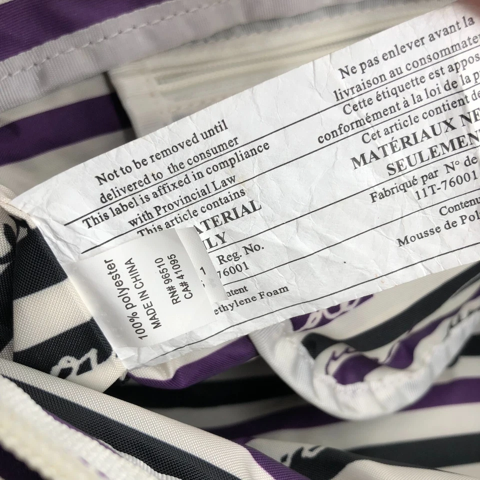 Bolso de hombro Under Armour para mujer con cierre de cremallera púrpura Foto 4 de 4