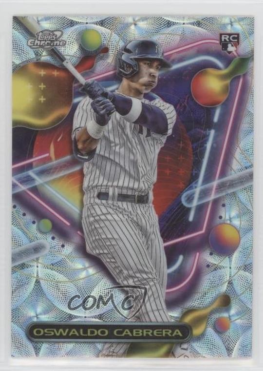 2023 Topps Cosmic Chrome Nucleus Refractor Oswaldo Cabrera #134 0z3d