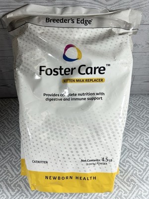Breeder's Edge Foster Care Kitten Milk Replacer Powder 4.5 lb Immune Support