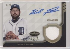2018 Topps Tier One Tier One Relics 2/62 Michael Fulmer #AT1R-MF Auto s3g