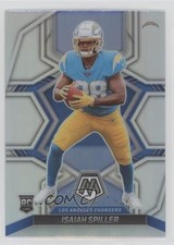 2022 Panini Mosaic Rookies Silver Prizm Isaiah Spiller #310 0u3